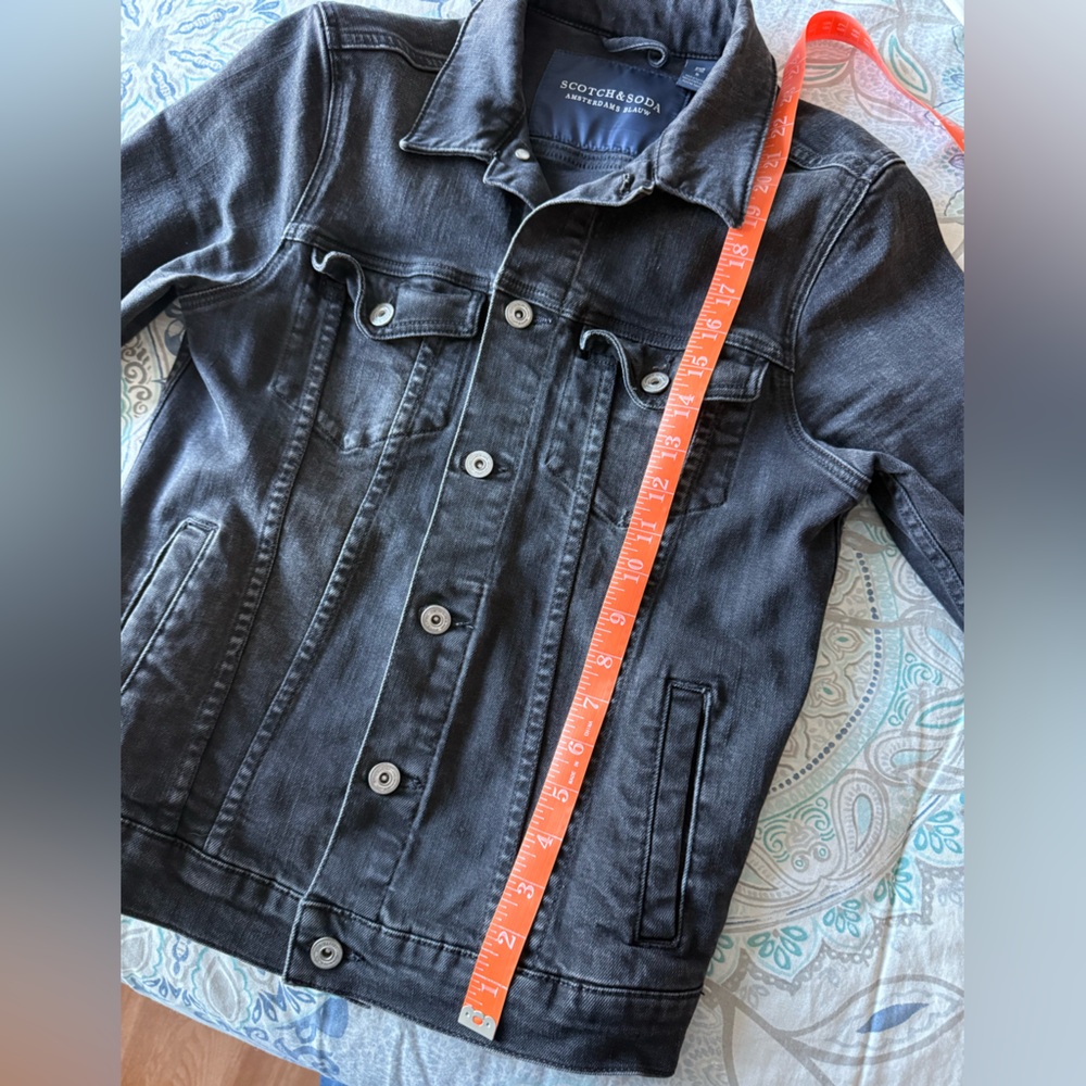 Scotch & Soda Dark Gray Denim Jacket - Picture 6 of 9